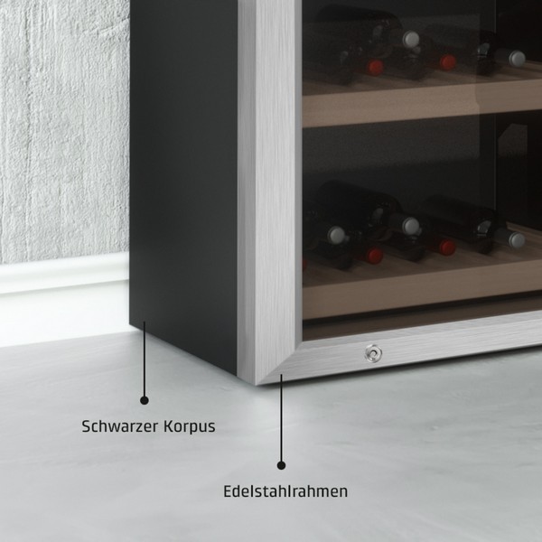 מקרר יין 12 בקבוקים מבית קאסו דגם Caso WineSafe 12