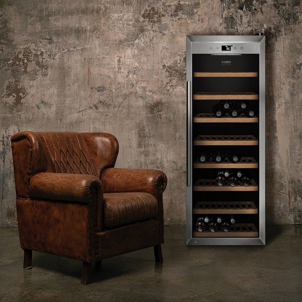 מקרר יין 43 בקבוקים מבית קאסו דגם CASO Wine Safe 43