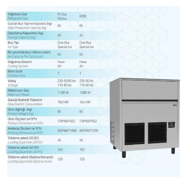 HOT-POINT-ICE-MAKER-90-KILOGRAM