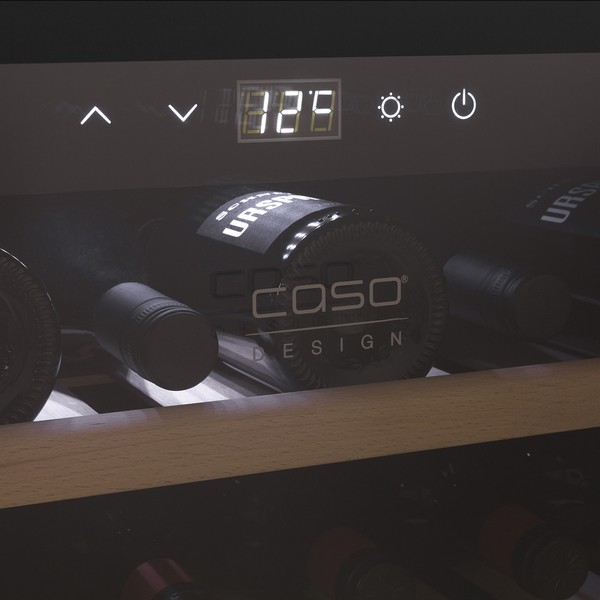 מקרר יין בנוי מבית קאסו דגם Caso WineSafe 18
