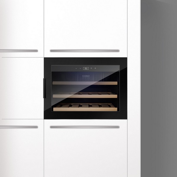 מקרר יין בנוי מבית קאסו דגם Caso WineSafe 18