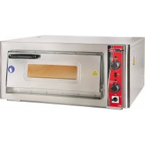 תנור פיצה תעשייתי תא אחד 50X50 תוצרת אירופה Hot Point