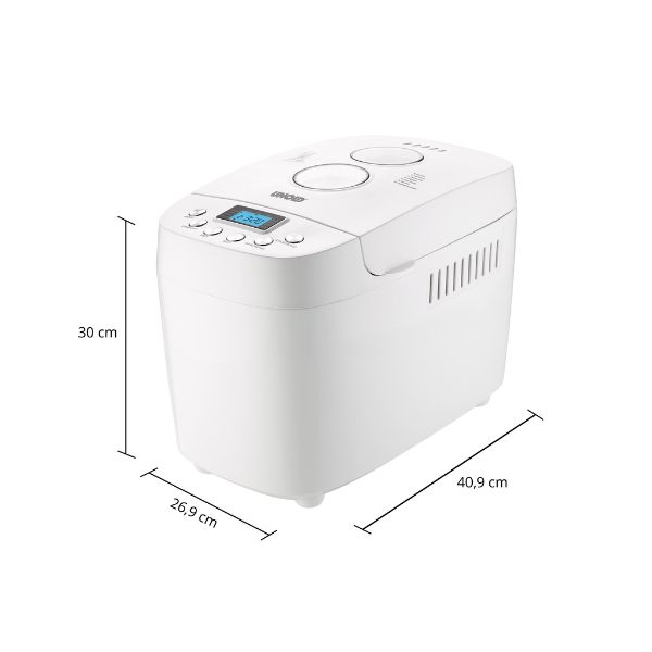 אופה לחם דיגיטלי מבית UNOLD דגם BACKMEISTER® BREAD MAKER Big White 68520