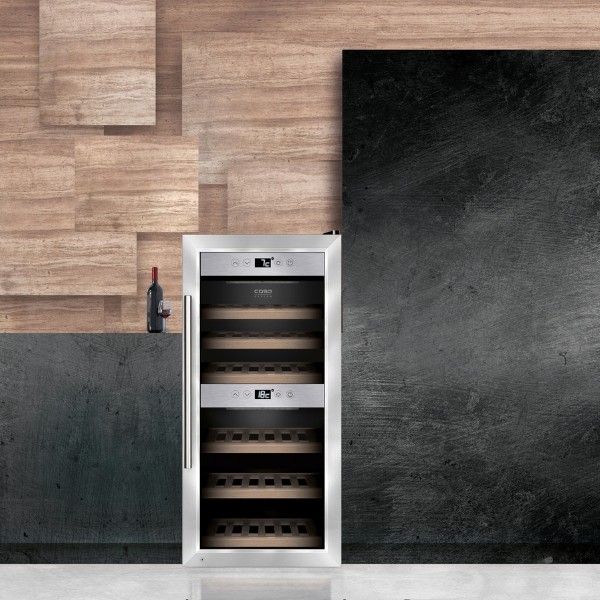 מקרר יין 38 בקבוקים מבית קאסו דגם CASO WineComfort 38