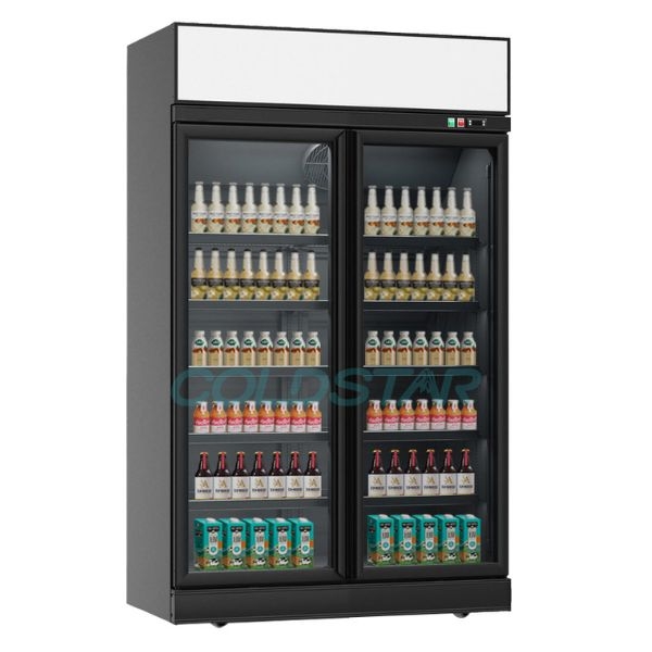 HOTPOINT COLA REFRIGERATORS BLACK 2 DOORS