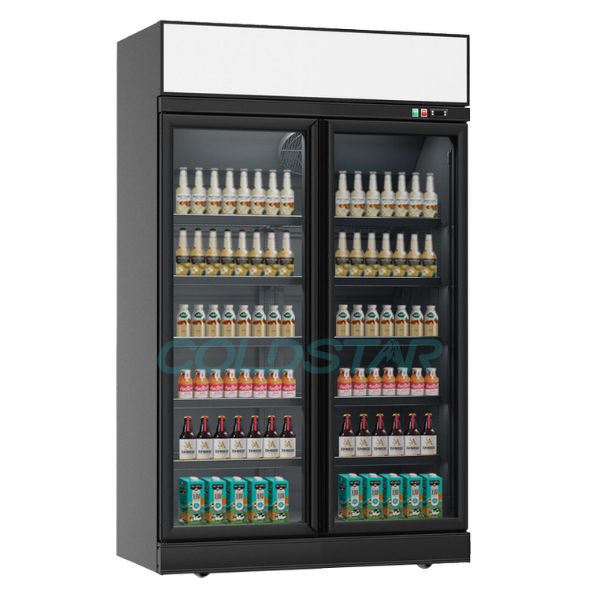 HOTPOINT COLA REFRIGERATORS BLACK 2 DOORS
