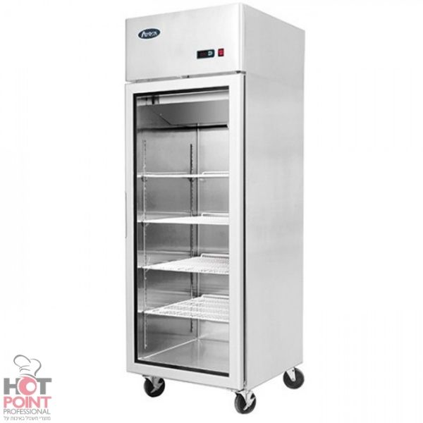 HOTPOINT STAILNESSSTEEL GLASS REFRIGERATOR
