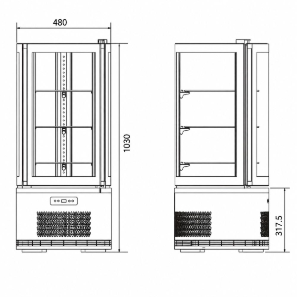 hotpoint-fridge-105-dimensions